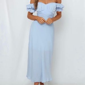 Hello Molly Sky Child Maxi Dress